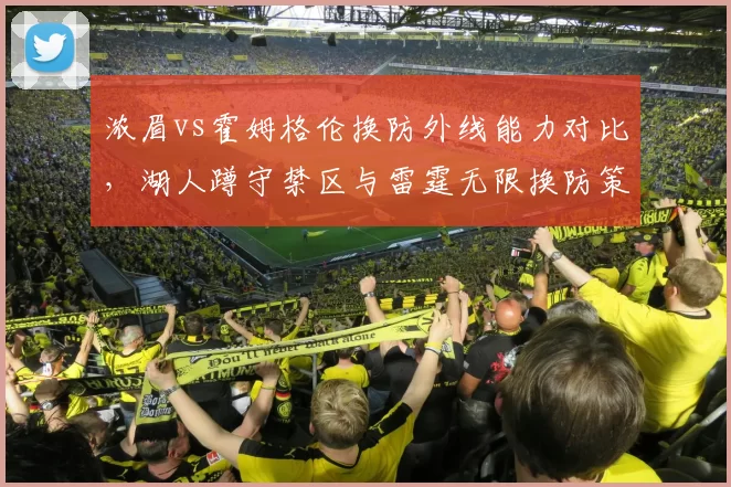 浓眉vs霍姆格伦换防外线能力对比，湖人蹲守禁区与雷霆无限换防策略优劣